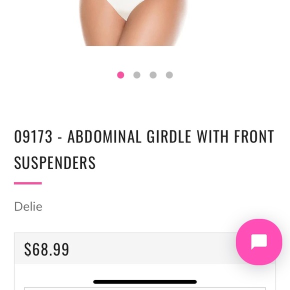 Abdominal binder with front suspenders - Picture 2 of 4